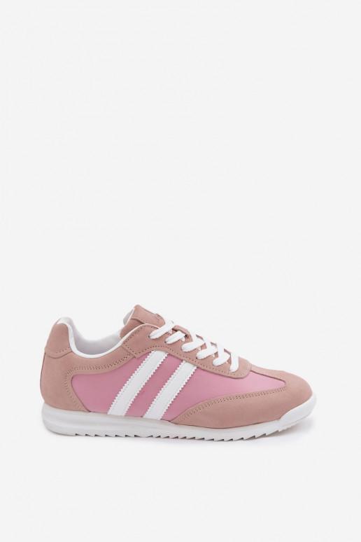 Rosa Damen-Sport Schuhe aus Wildleder McArthur MA258IN
