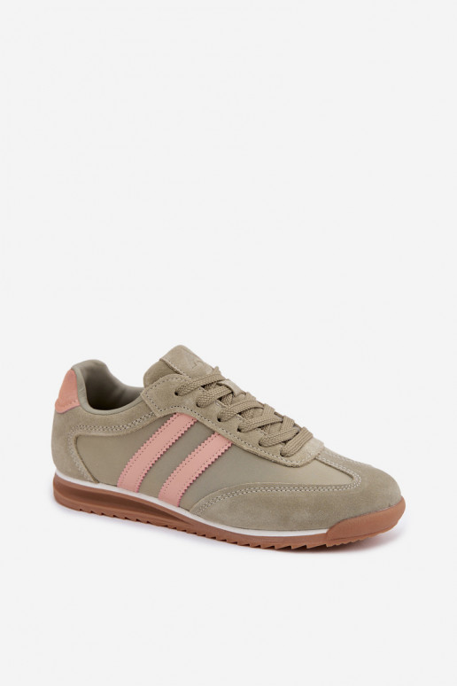 Grüne Damen-Sport Schuhe aus Wildleder McArthur MA258IN