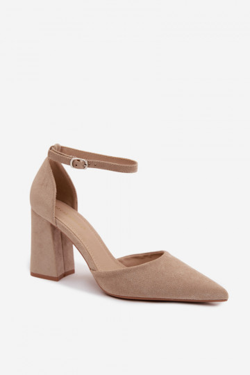 Schuhe mit AbsätzenImitacji aus INildlederu Beige Selvra 2