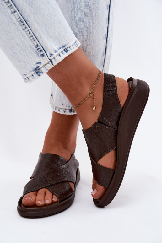 Zazoo 40392 Damen-Sandalen in Schokolade
