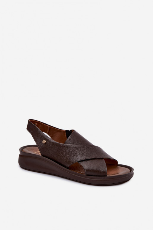Zazoo 40392 Damen-Sandalen in Schokolade