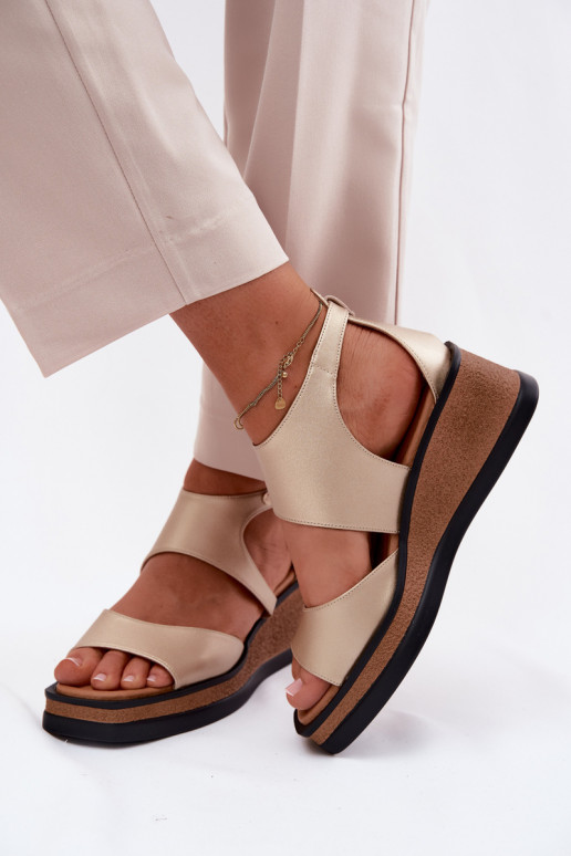 Plattformsandalen Tai turiciejka K7471-26 gold