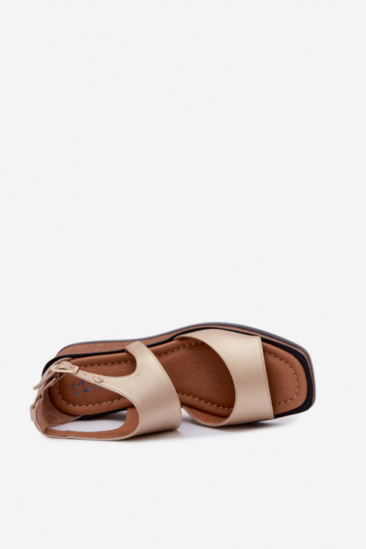 Plattformsandalen Tai turiciejka K7471-26 gold