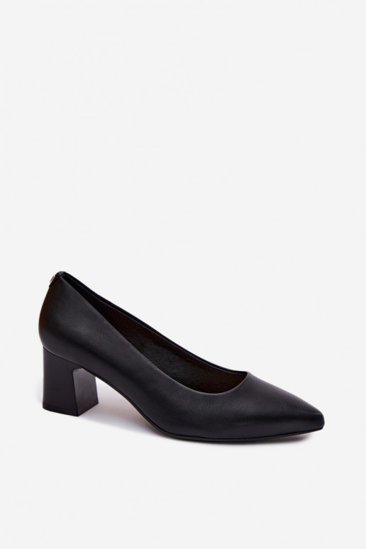Absatzschuhe Sergio Leone PB413 in schwarzer Farbe