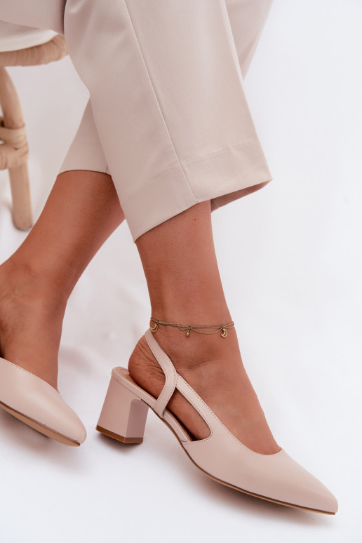 Damensandalen mit Absätzen Sergio Leone SK472 KremoZuy pinke Farbe