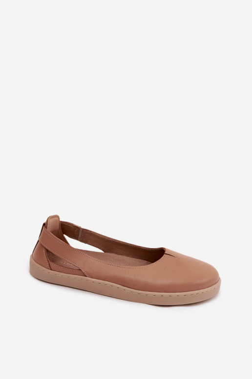 Barefoot Ballerinas Zazoo 10217 in cappuccinofarbenem Design