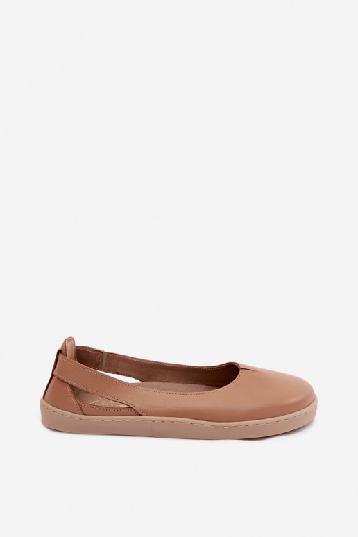 Barefoot Ballerinas Zazoo 10217 in cappuccinofarbenem Design