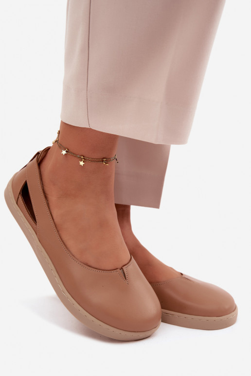 Barefoot Ballerinas Zazoo 10217 in cappuccinofarbenem Design