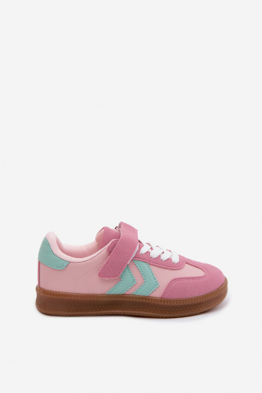 Sneakers Stilvollllschuhe Kindisch pinke Farbe Meressa