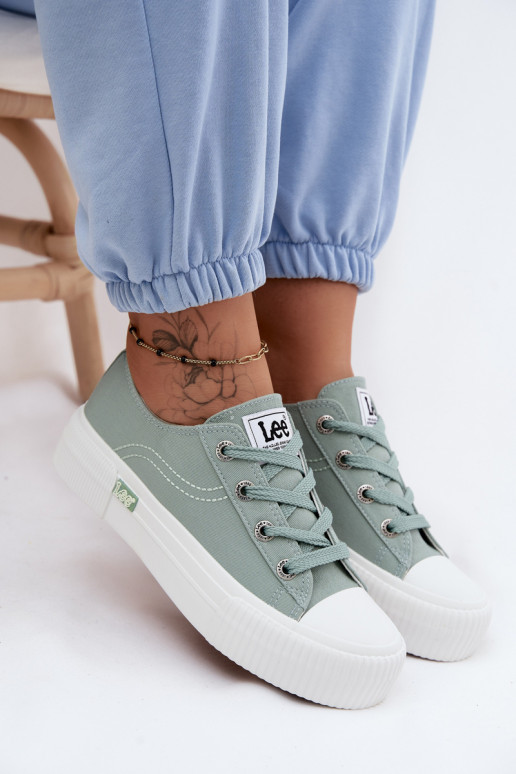 Freizeitschuhe mit Plateau LEE ISLA C INOMEN LOIN 50261002.98K in Minzfarbe