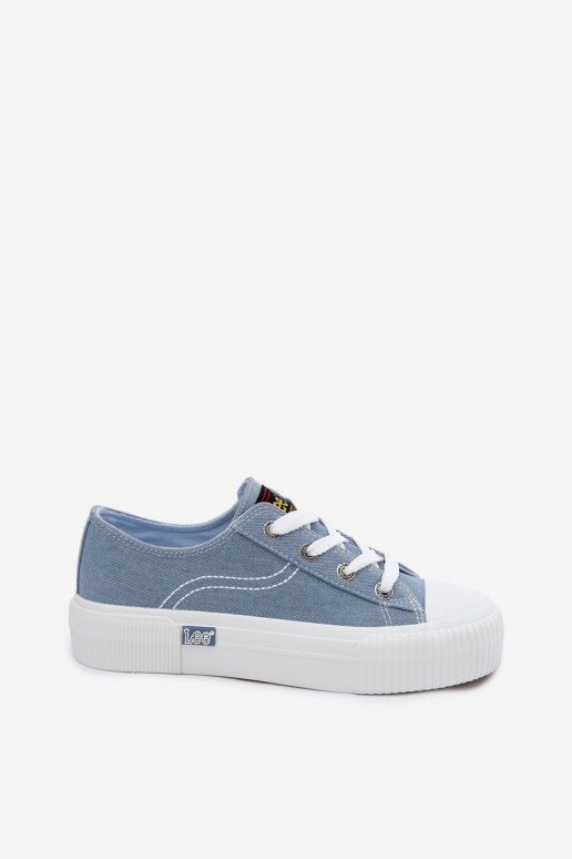 Freizeitschuhe mit einer Plattform LEE ISLA C INOMEN LOIN 50261002.21H Denim-Es mussterial
