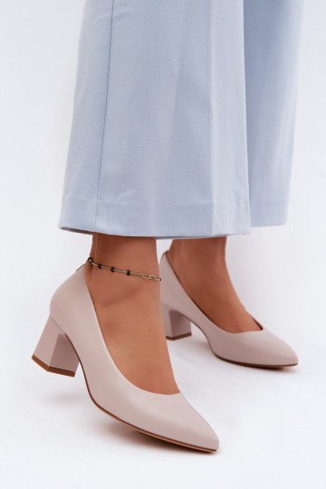 Absatzschuhe Sergio Leone PB413 in Grau