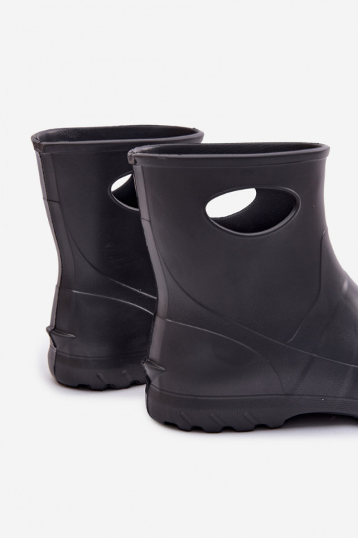 Herren wasserdichte Gummistiefel in grauer Farbe von LEMIGO GARDEN