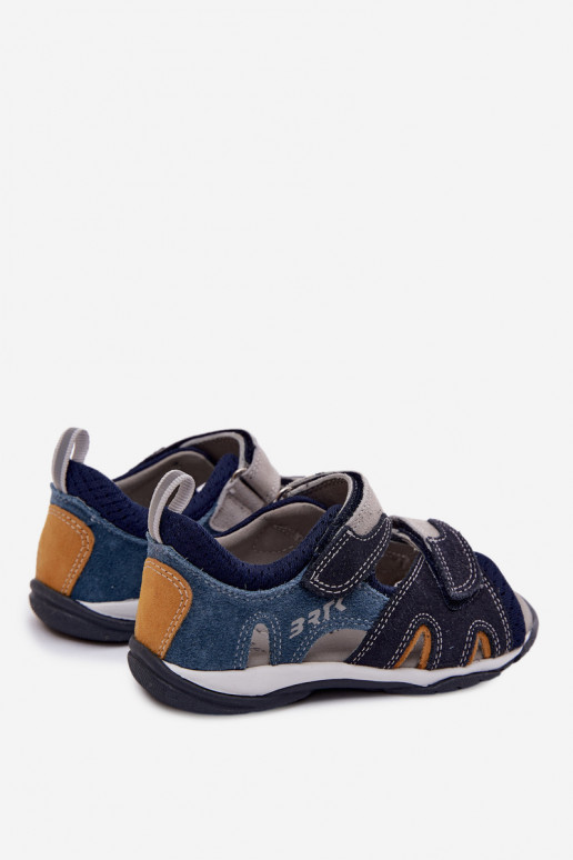 Sandalen für Jungs Haut Bartek 84413-68 Dunkelblau