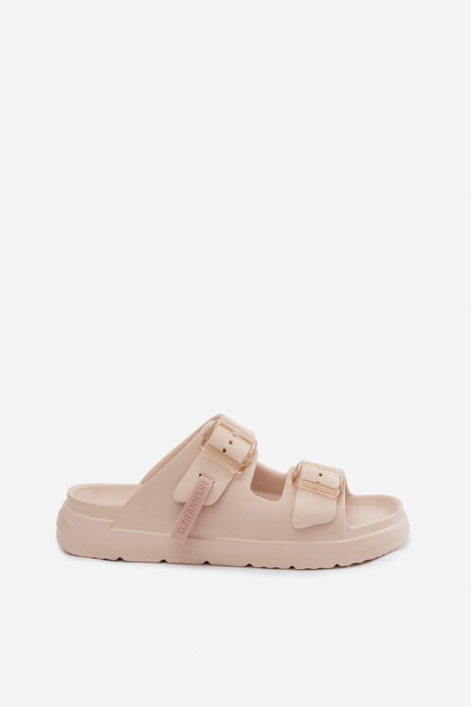 D.Franklin DFSH413003 leichte Damen-Slipper in Sandfarbe