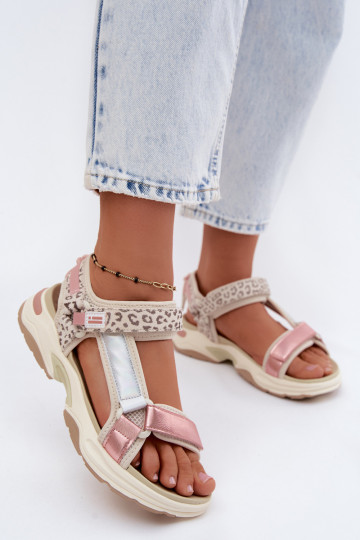 Damensandalen Haut D.Franklin DFSH406006 pinke Farbe 2