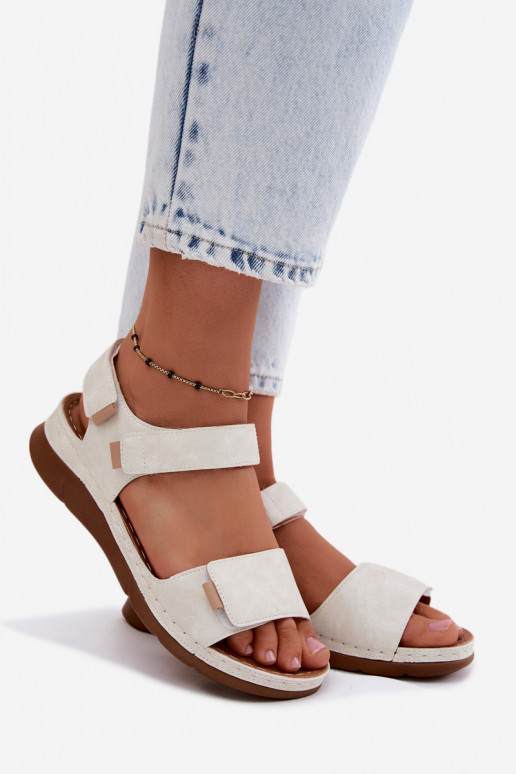 Damensandalen mit einer Plattform Zueiße Farbe Linora