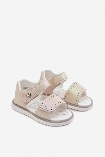 Kindersandalen in Sandfarbe Lemony
