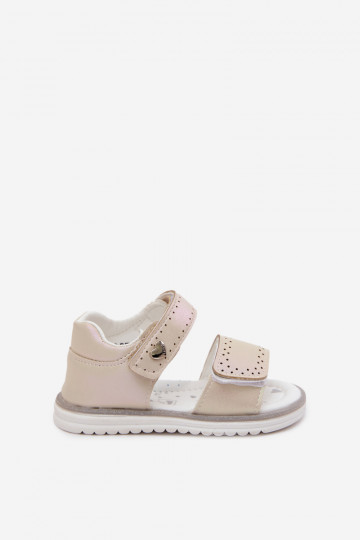 Kindersandalen in Sandfarbe Lemony 2