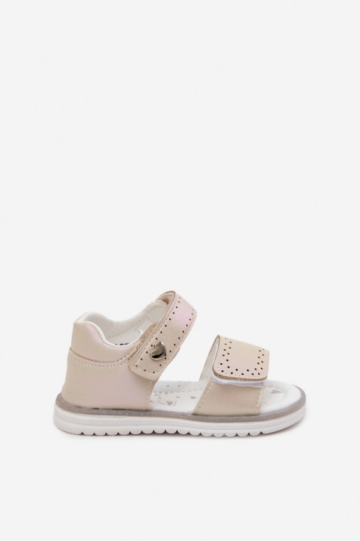 Kindersandalen in Sandfarbe Lemony