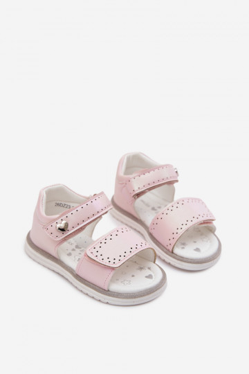 Kindersandalen in Rosa Lemony