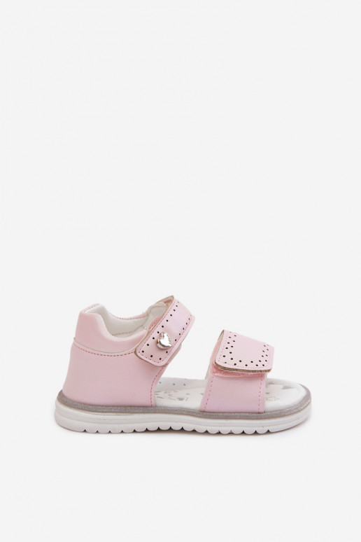 Kindersandalen in Rosa Lemony