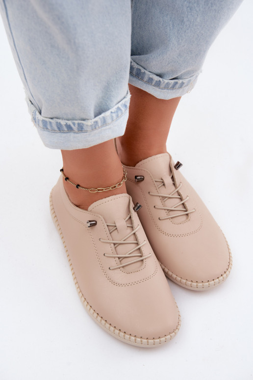 Haut Schuhe Feminin Artiker 58C3070 Beige