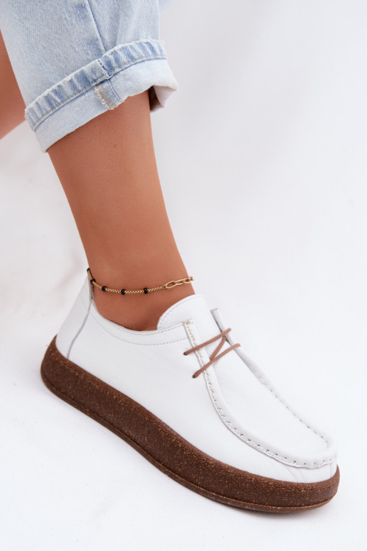 Schuhe FemininErmöglichtturalnej Skóry Artiker 58C2628 Zueiße Farbe