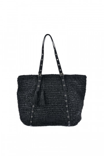 Klassische Damenhandtasche Big Star JJ574096 schwarz