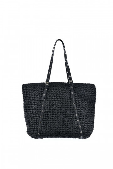Klassische Damenhandtasche Big Star JJ574096 schwarz 2