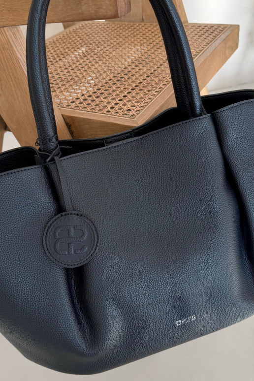 Groß Damenhandtasche Käufer Big Star SS574005 SchZuarz