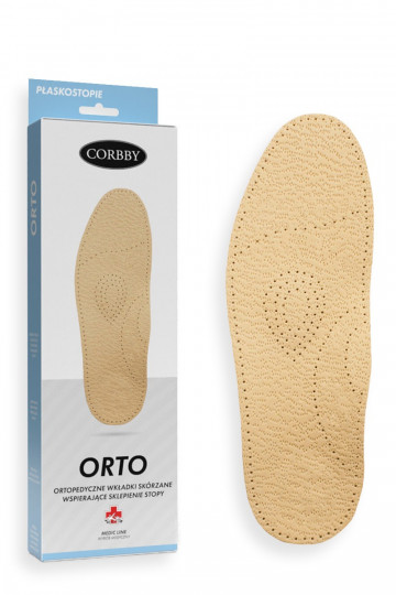 CORBBY ORTO Einlegesohlen orthopädisch Haut