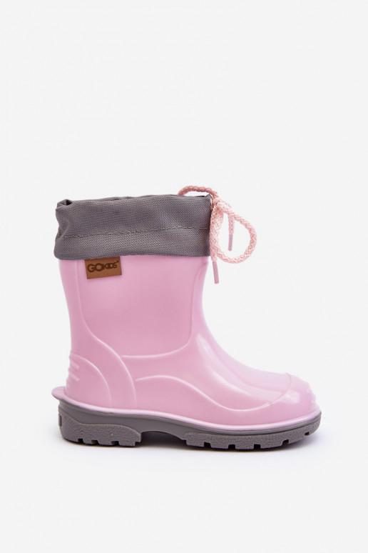 Kinder Gummistiefel in Rosa GoKids KIMMY 951