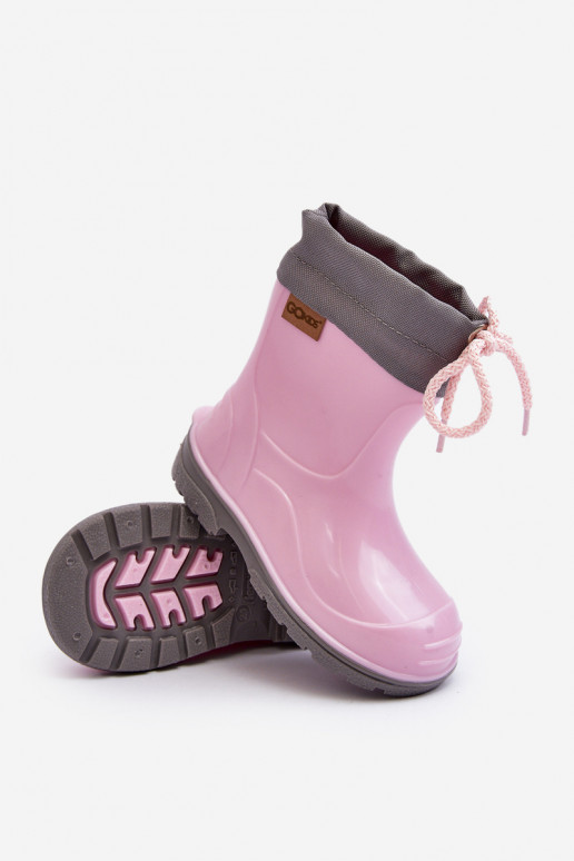 Gummistiefel Kindisch KIMMY pinke Farbe GoKids 951