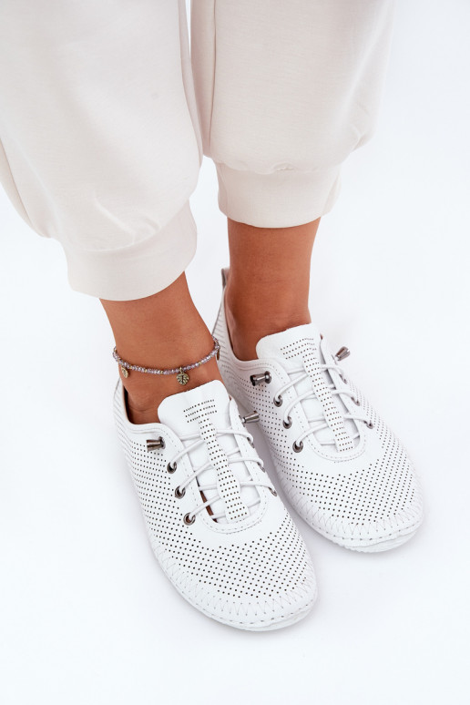 Schuhe Feminin Aus Ermöglichtturleder Artiker 54C0831 Zueiße Farbe