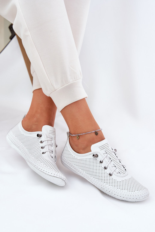 Schuhe Feminin Aus Ermöglichtturleder Artiker 54C0831 Zueiße Farbe