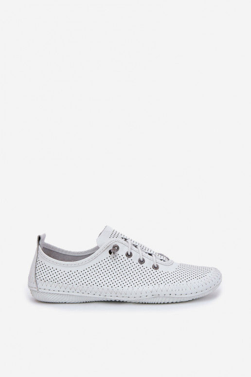 Schuhe Feminin Aus Ermöglichtturleder Artiker 54C0831 Zueiße Farbe