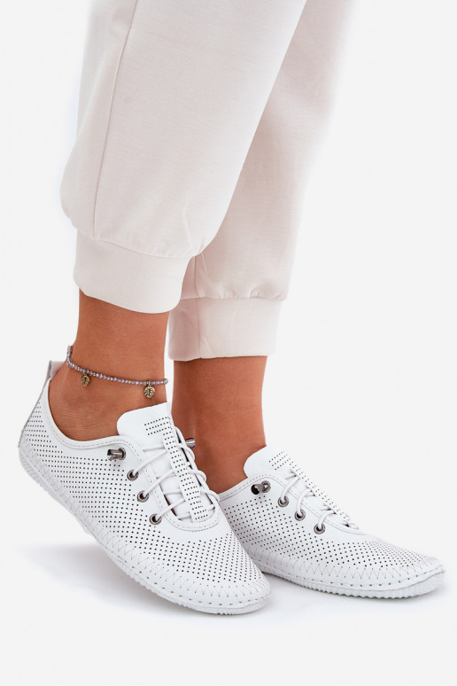 Schuhe Feminin Aus Ermöglichtturleder Artiker 54C0831 Zueiße Farbe