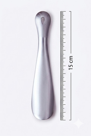 Corbby Kunststoff-Schuhlöffel grau 15 cm
