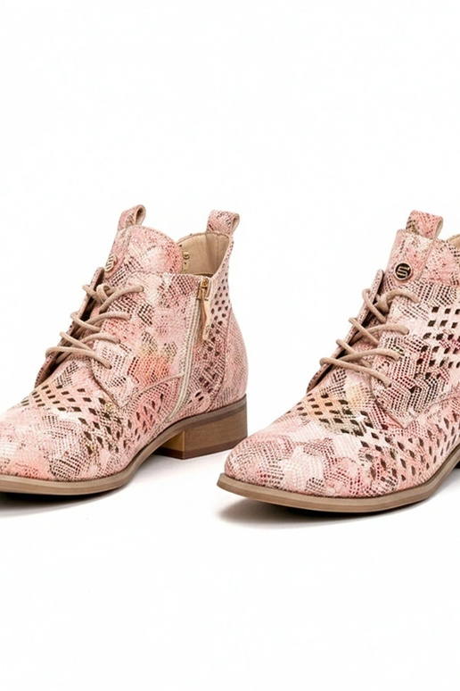 Bunt durchbrochene Stiefeletten Potocki