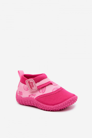 Rosa Kinderschuhe mit klebenden Verschlüssen PROINATER PRO-26-48-101B