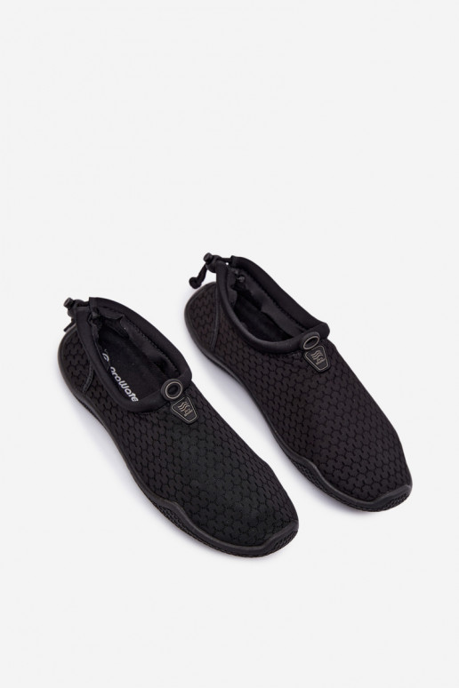 Schwarze Herren wasserdichte Schuhe PROINATER PRO-26-48-127M