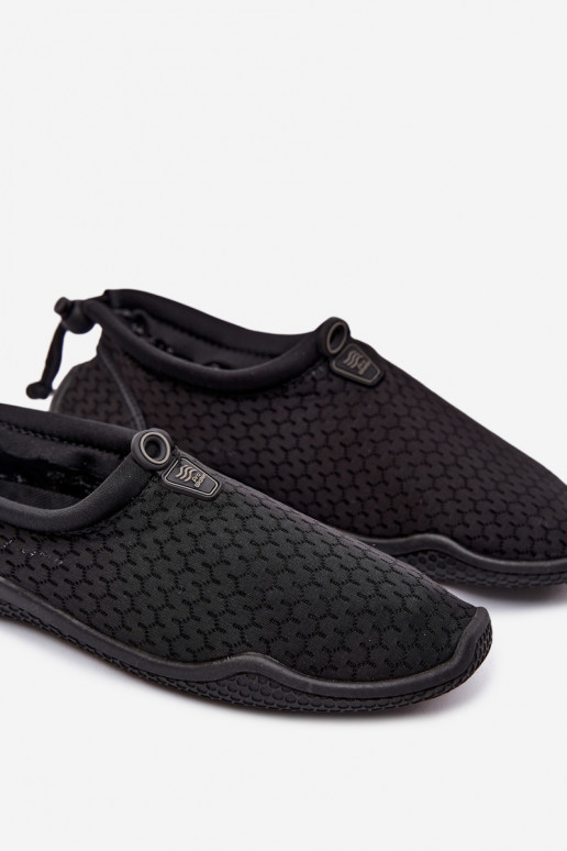 Schwarze Herren wasserdichte Schuhe PROINATER PRO-26-48-127M