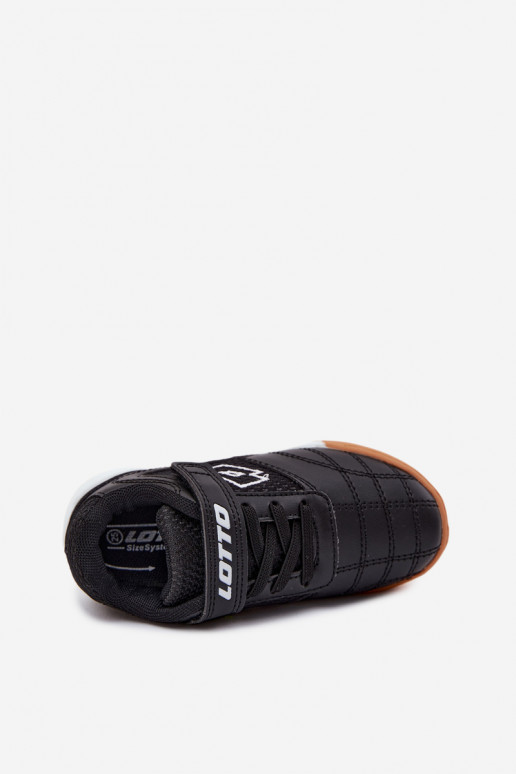 Schwarze Kindersportschuhe LOTTO INHIZZER 2600120K