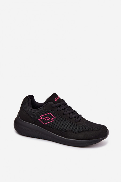 Unisex Sportschuhe LOTTO CONNECT 2400001 schwarze Farbe