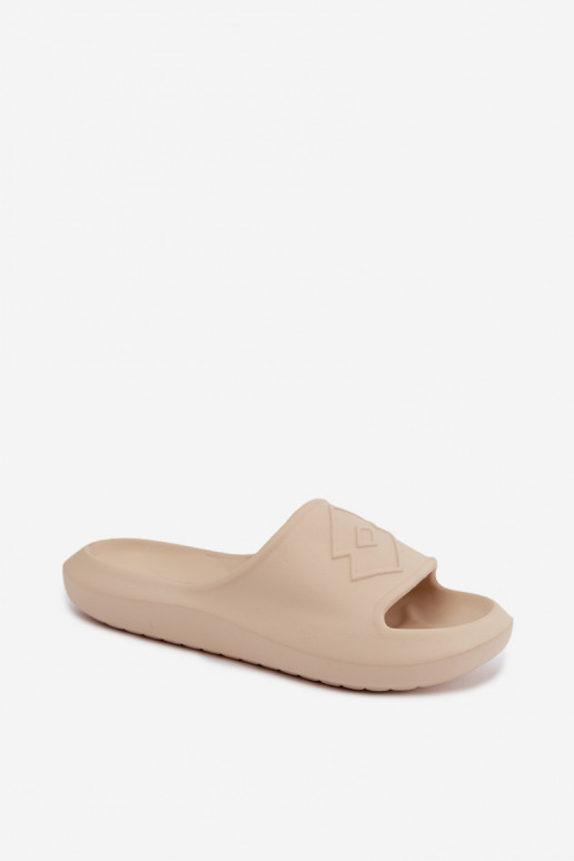 Damen leichte Slipper LOTTO SLAY 2400471U sandfarbe