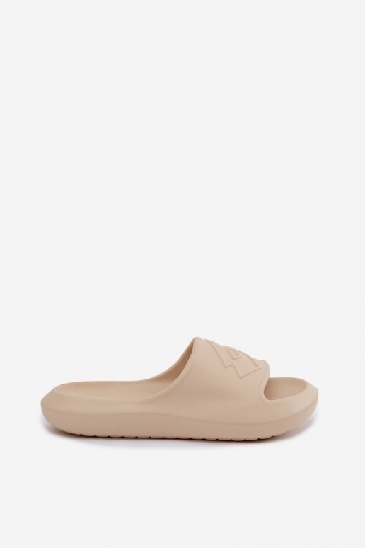 Damen leichte Slipper LOTTO SLAY 2400471U sandfarbe