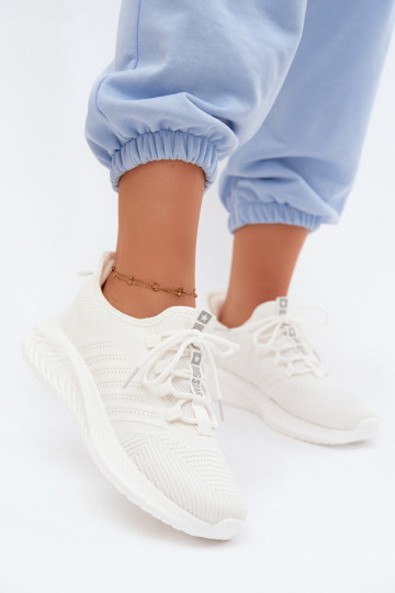 Slipper-Sportliche Schuhe für Damen Big Star UU274056 in weißer Farbe