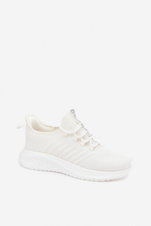 Slipper-Sportliche Schuhe für Damen Big Star UU274056 in weißer Farbe
