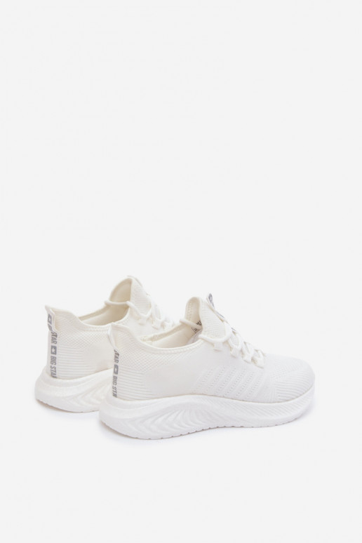Weiße Herren-Sportschuhe Big Star UU174004